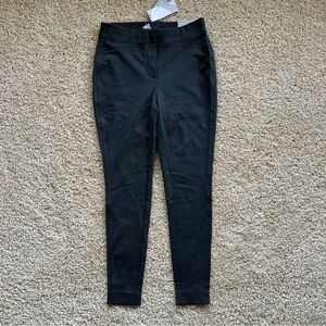 Chico’s Tailored Ponte Leggings Black Ankle‎ Pull On Size 0 (US 4) NWT